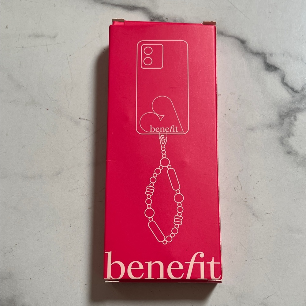 Benefit Hot Pink Phone Accessory Packaging